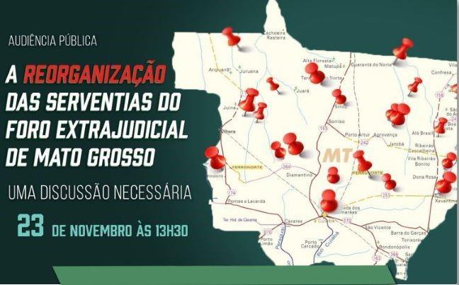 Imagens da Galeria - Audiência pública - A reorganização das serventias do foro extrajudicial no âmbito do estado de Mato Grosso