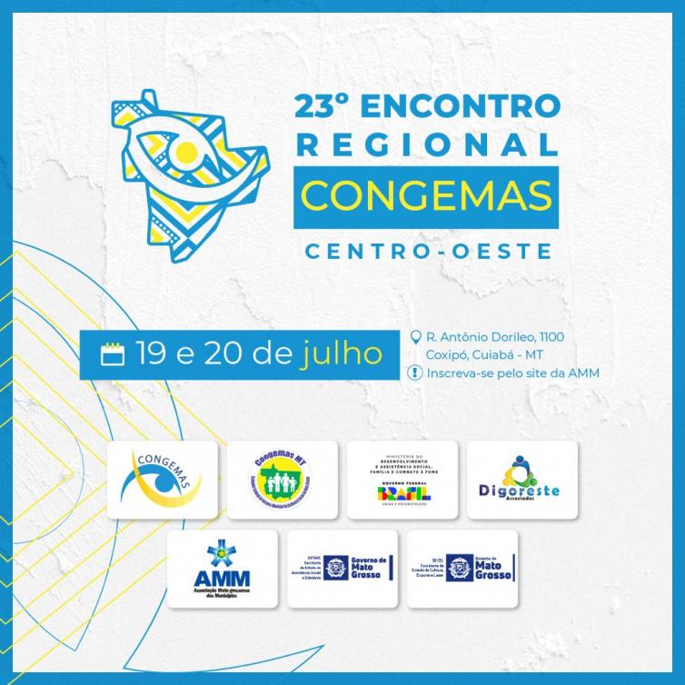 Imagens da Galeria - 23º Encontro Regional do CONGEMAS - Região Centro-Oeste