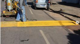 Imagens da Notícia Prefeitura realiza pintura de faixas e intensifica sinalização de ruas