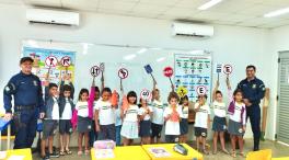 Imagens da Notícia Projeto Educação para o Trânsito é realizado em escola